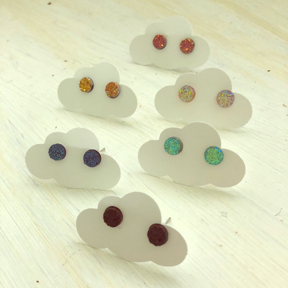 NEW Sparkle Stud Earrings